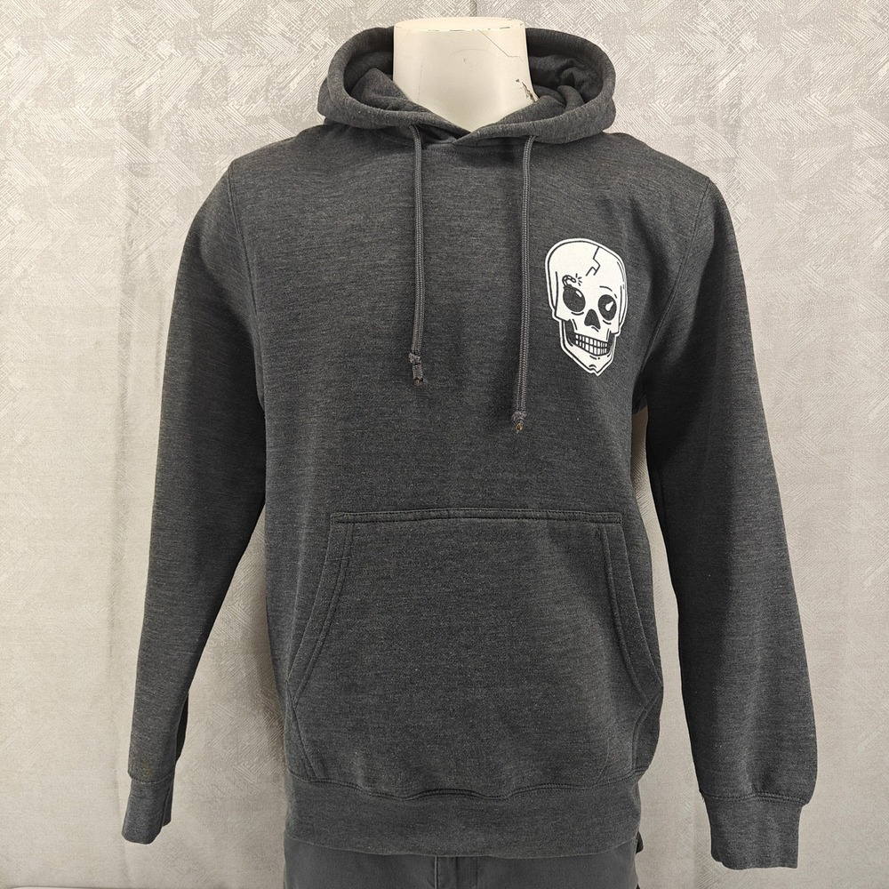 Call of Duty Skull Graphic Hoodie Dark Grey Men's Size M Gaming‎ Apparel - Picture 2 of 12